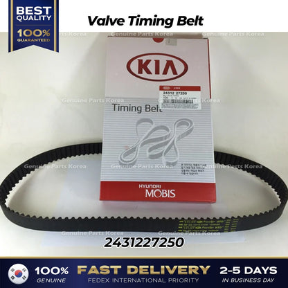 Genuine Valve Timing Belt 2431227250 for Hyundai Santa Fe Tucson
