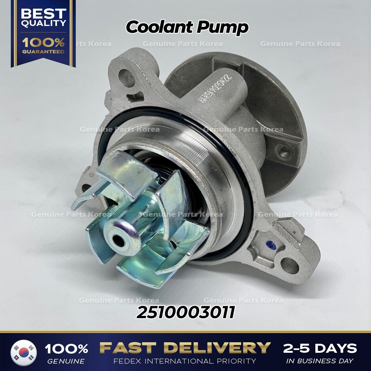 Genuine Coolant Pump 2510003011 for Hyundai Accent Kia Stonic