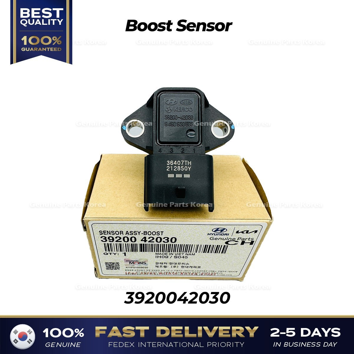 Genuine Boost Sensor 3920042030 for Hyundai Tucson
