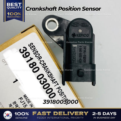 Genuine Crankshaft Position Sensor 3918003000 for Hyundai Accent Kia Rio
