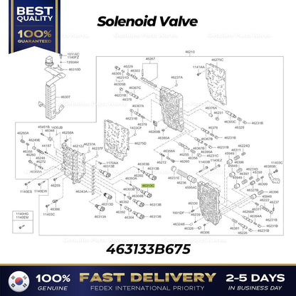 Genuine Solenoid Valve 463133B675 for Hyundai Kia