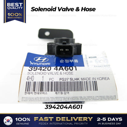 Genuine Solenoid Valve & Hose 394204A601 for Hyundai H1 Grand Starex