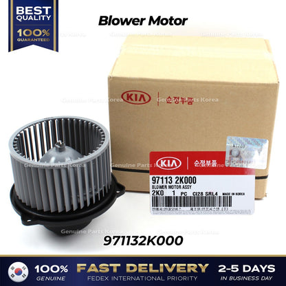 Genuine Blower Motor 971132K000 for Kia Soul