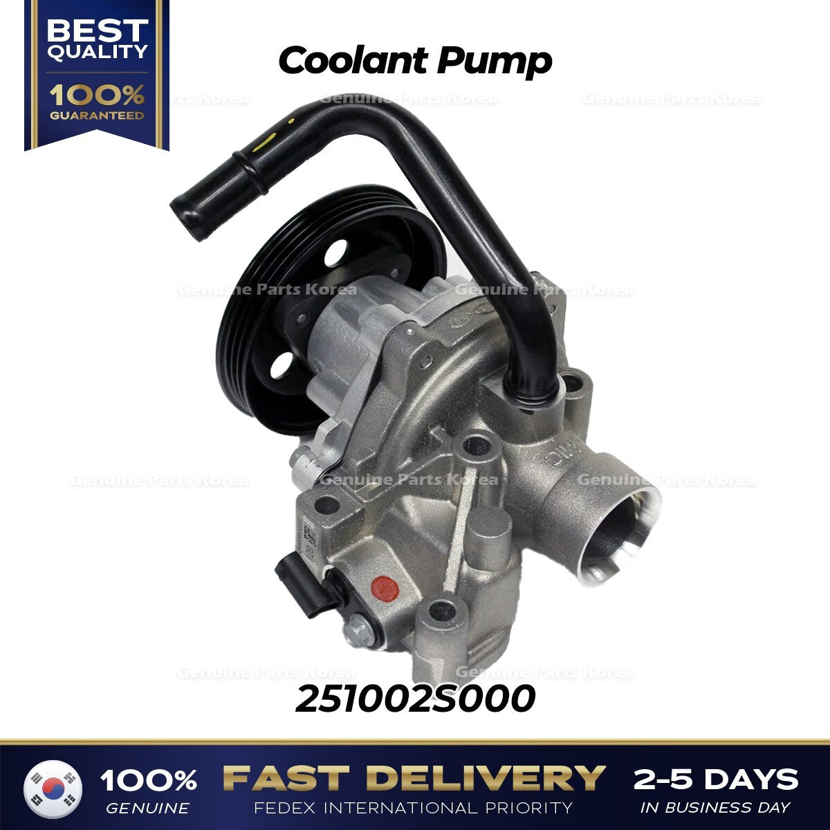 Genuine Coolant Pump 251002S000 for Hyundai Sonata Santa Fe Kia Sorento