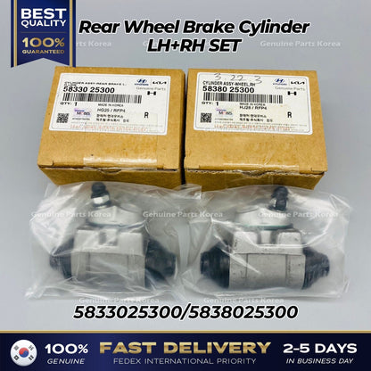 Genuine Rear Wheel Brake Cylinder LH RH SET for Hyundai Getz i10