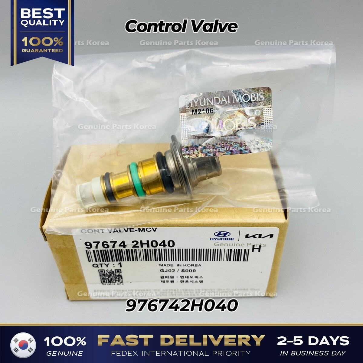 Genuine Control Valve 976742H040 for Hyundai Elantra Kia Sorento