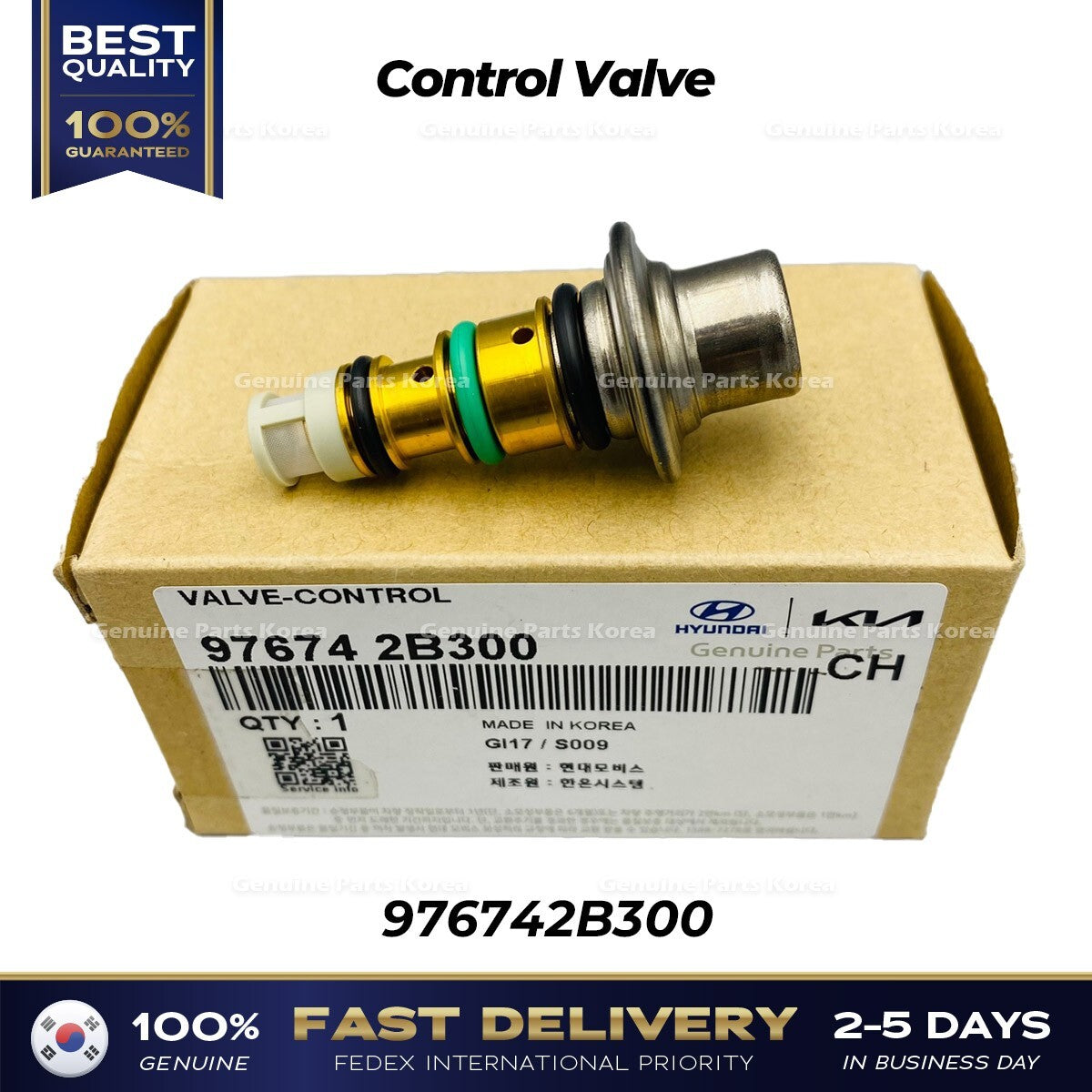 Genuine Control Valve 976742B300 for Hyundai Elantra Veracruz