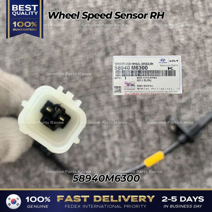 Genuine Wheel Speed Sensor RH 58940M6300 for Kia Forte