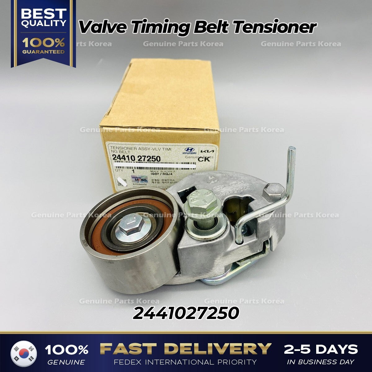 Genuine Valve Timing Belt Tensioner 2441027250 for Hyundai Azera Sonata