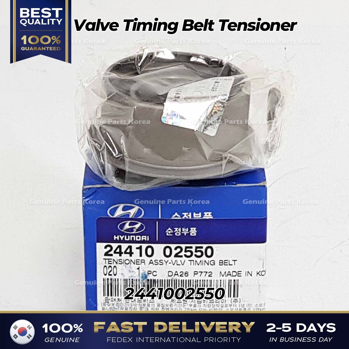 Genuine Valve Timing Belt Tensioner 2441002550 for Hyundai Atoz Getz