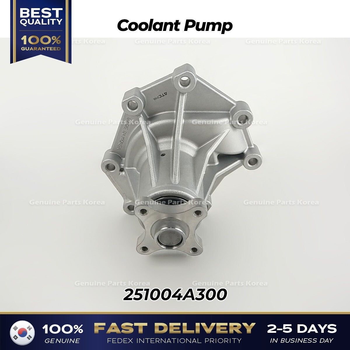 Genuine Coolant Pump 251004A300 for Hyundai H1 Kia Sorento