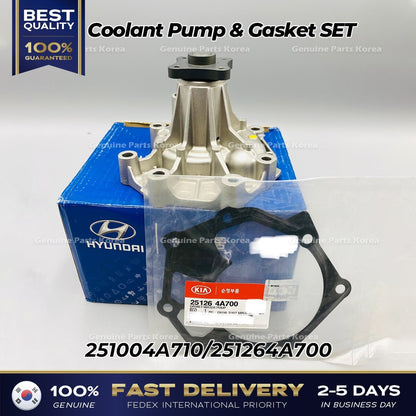 Genuine Coolant Pump & Gasket SET 251004A710 for Hyundai H1