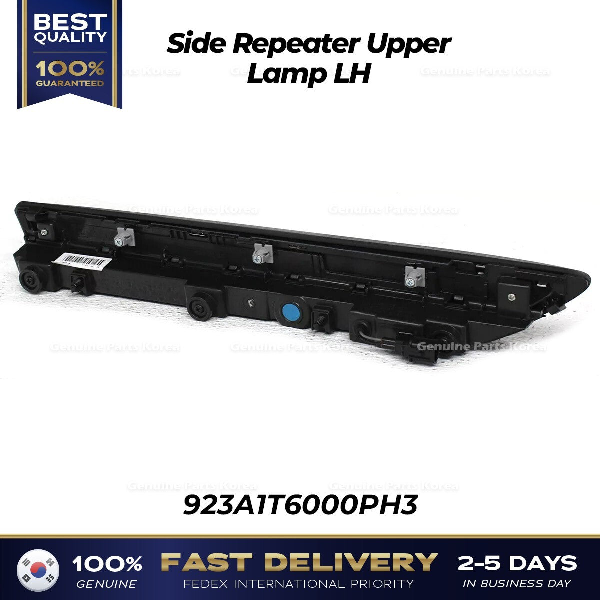 Genuine Side Repeater Upper Lamp LH 923A1T6000PH3 for Hyundai Genesis GV80