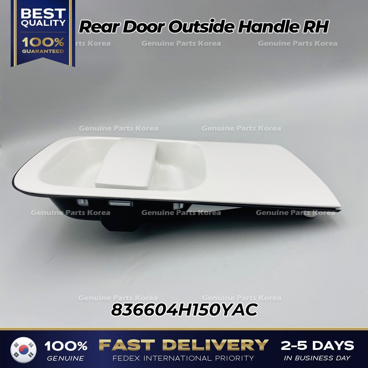 Genuine Rear Door Outside Handle RH 836604H150YAC for Hyundai H1