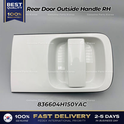 Genuine Rear Door Outside Handle RH 836604H150YAC for Hyundai H1