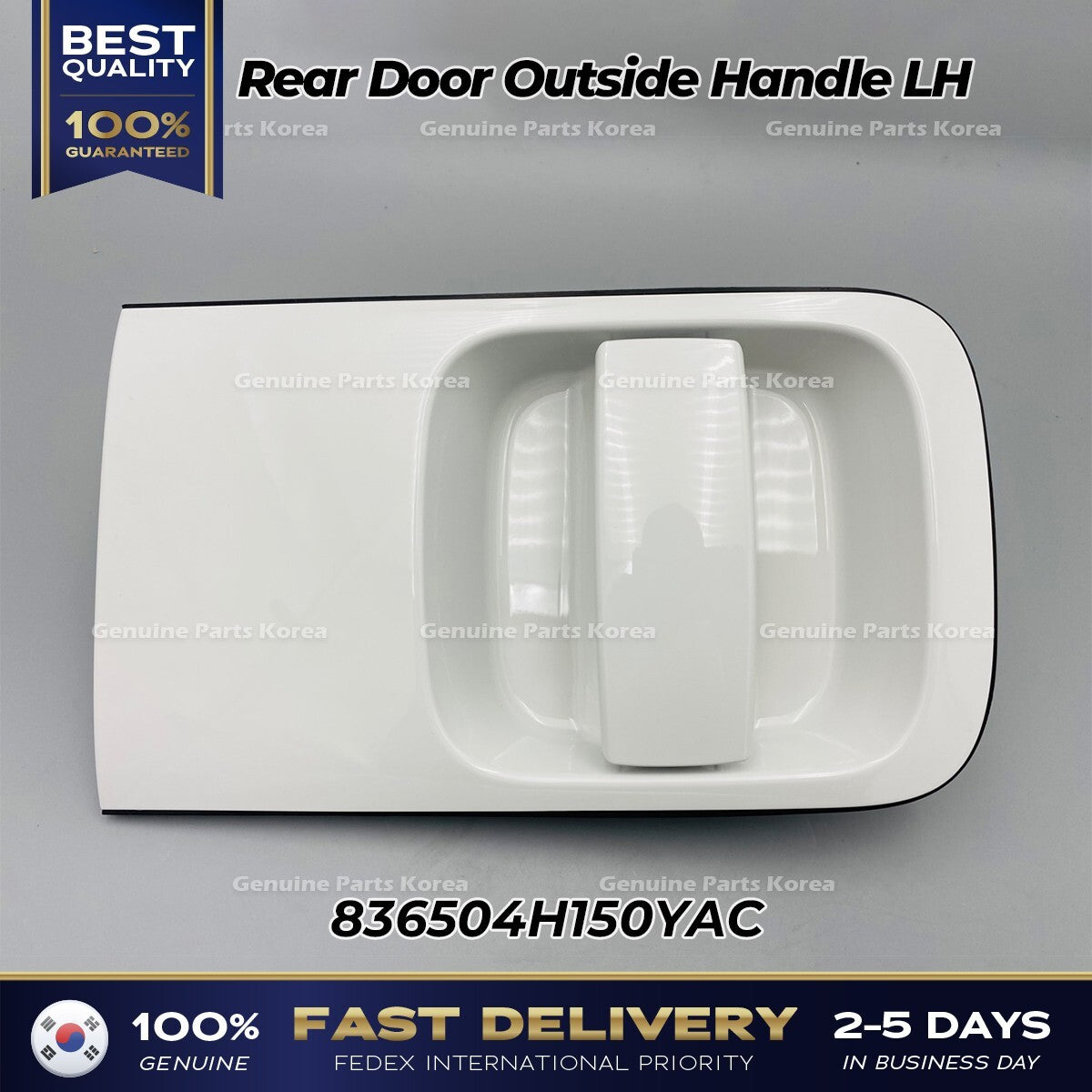 Genuine Rear Door Outside Handle LH 836504H150YAC for Hyundai H1