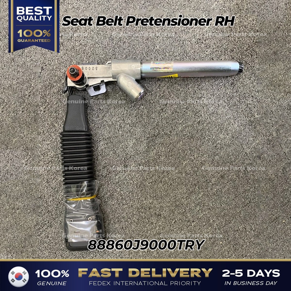 Genuine Seat Belt Pretensioner RH 88860J9000TRY for Hyundai Kona Veloster