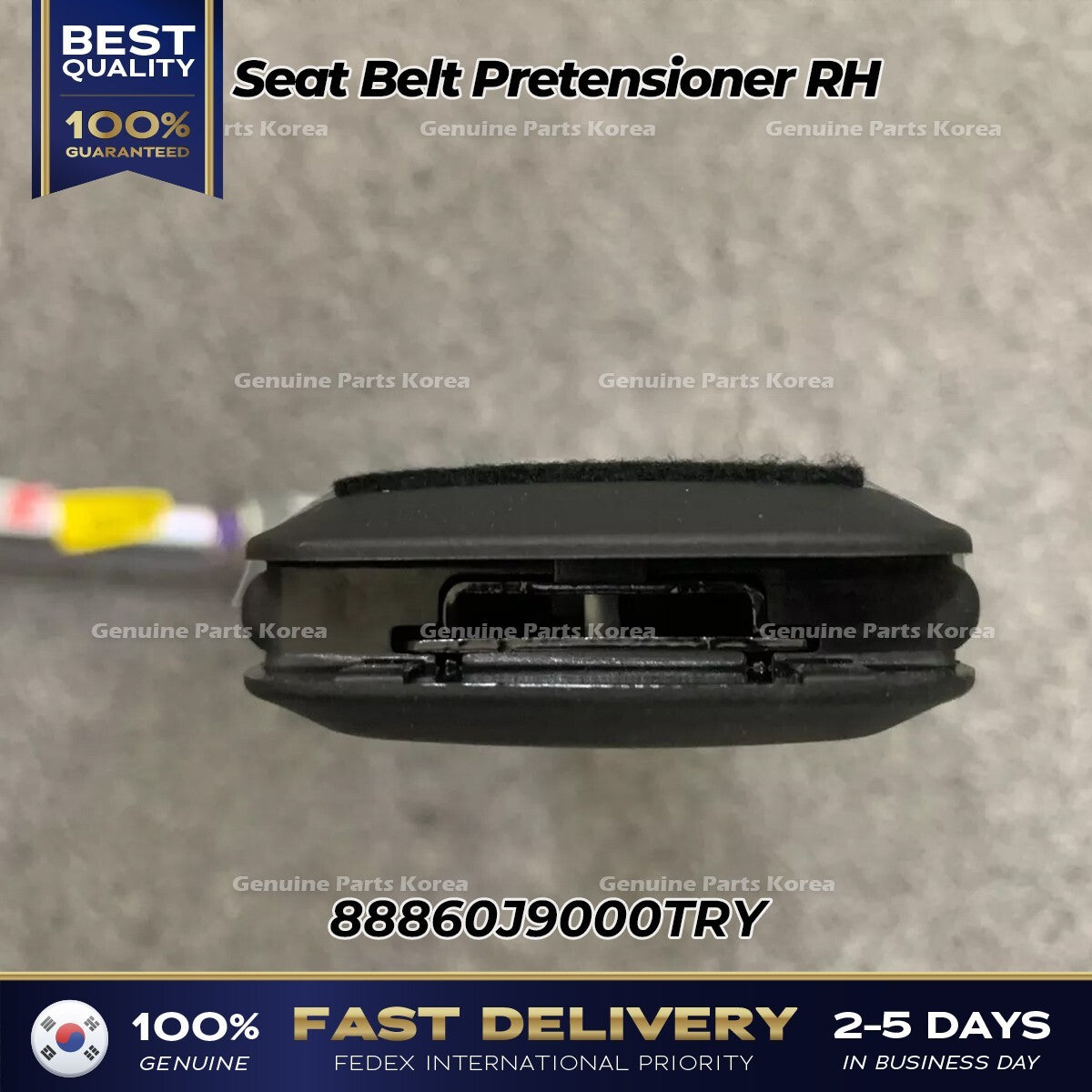Genuine Seat Belt Pretensioner RH 88860J9000TRY for Hyundai Kona Veloster
