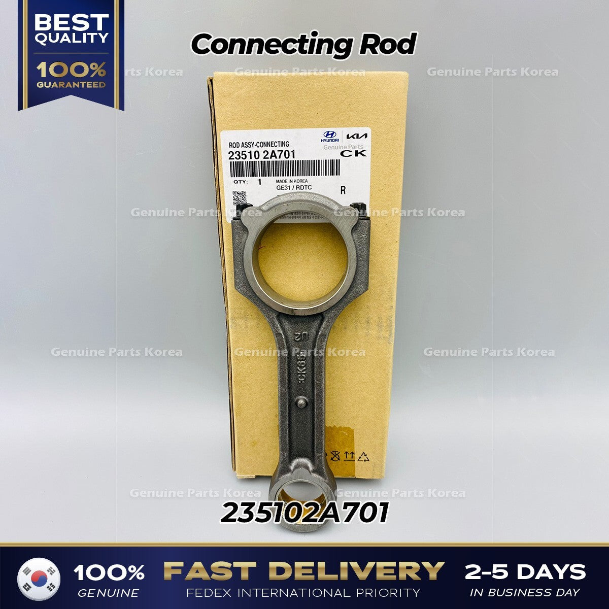 Genuine Connecting Rod 235102A701 for Hyundai Accent Getz