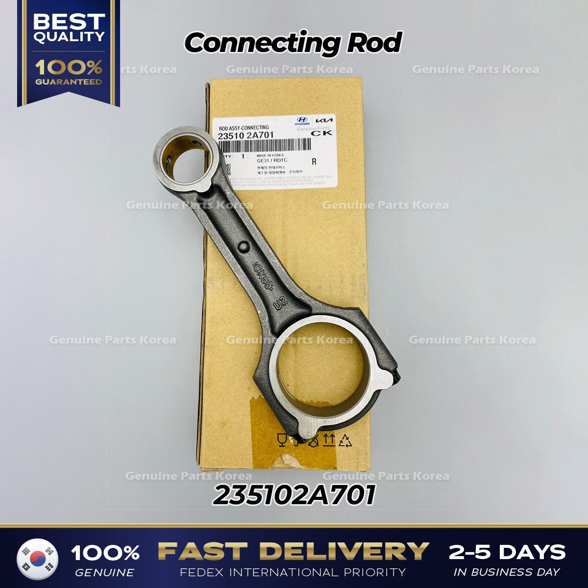 Genuine Connecting Rod 235102A701 for Hyundai Accent Getz