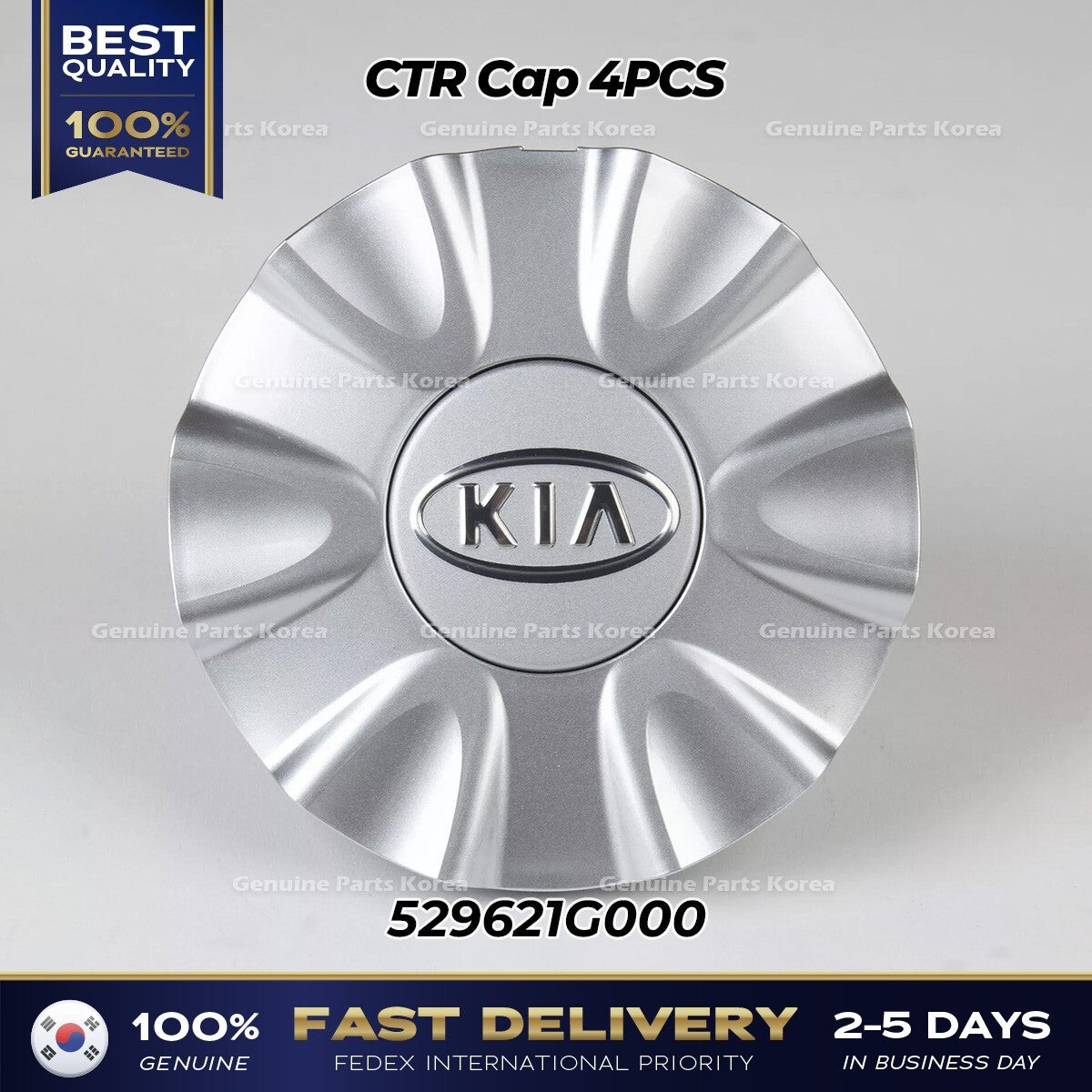 Genuine Center Cap 4PCS 529621G000 for Kia Rio