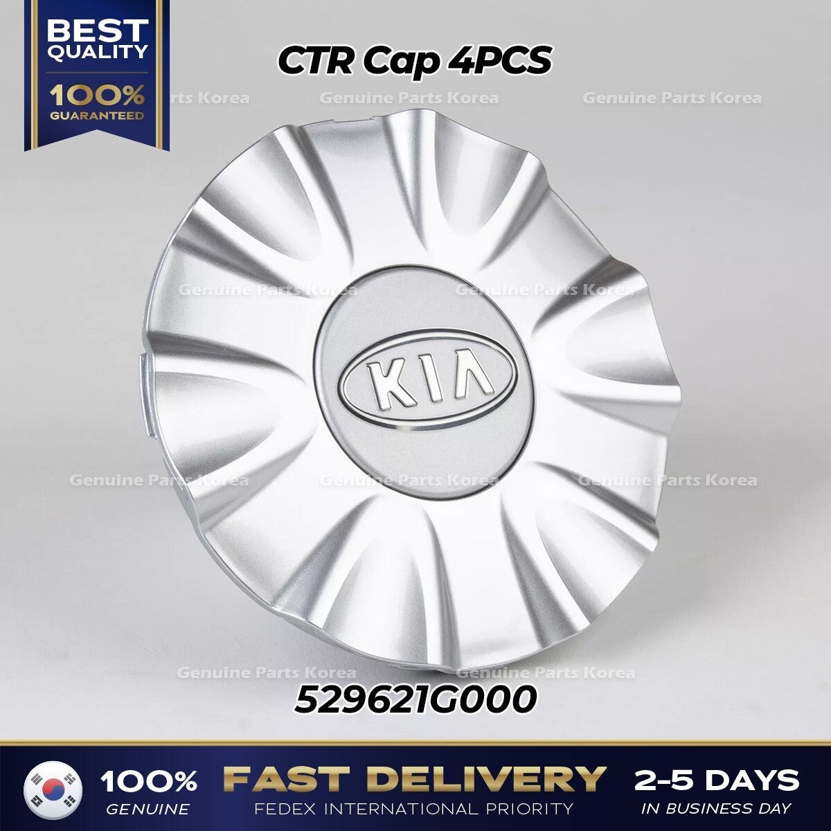Genuine Center Cap 4PCS 529621G000 for Kia Rio