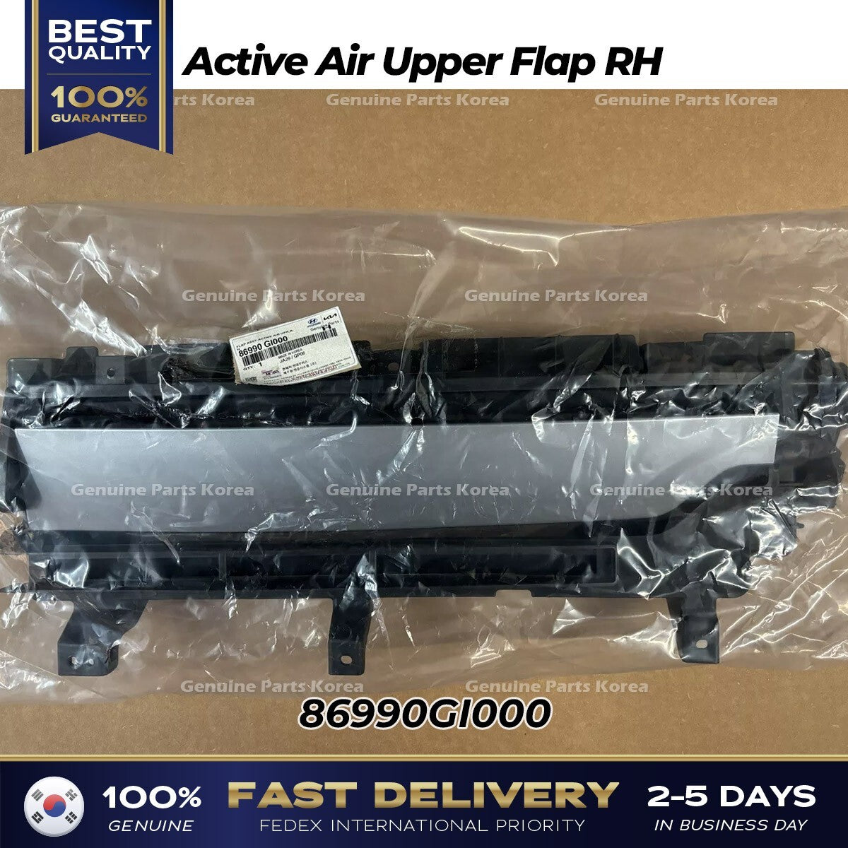 Genuine Active Air Upper Flap RH 86990GI000 for Hyundai Ioniq 5