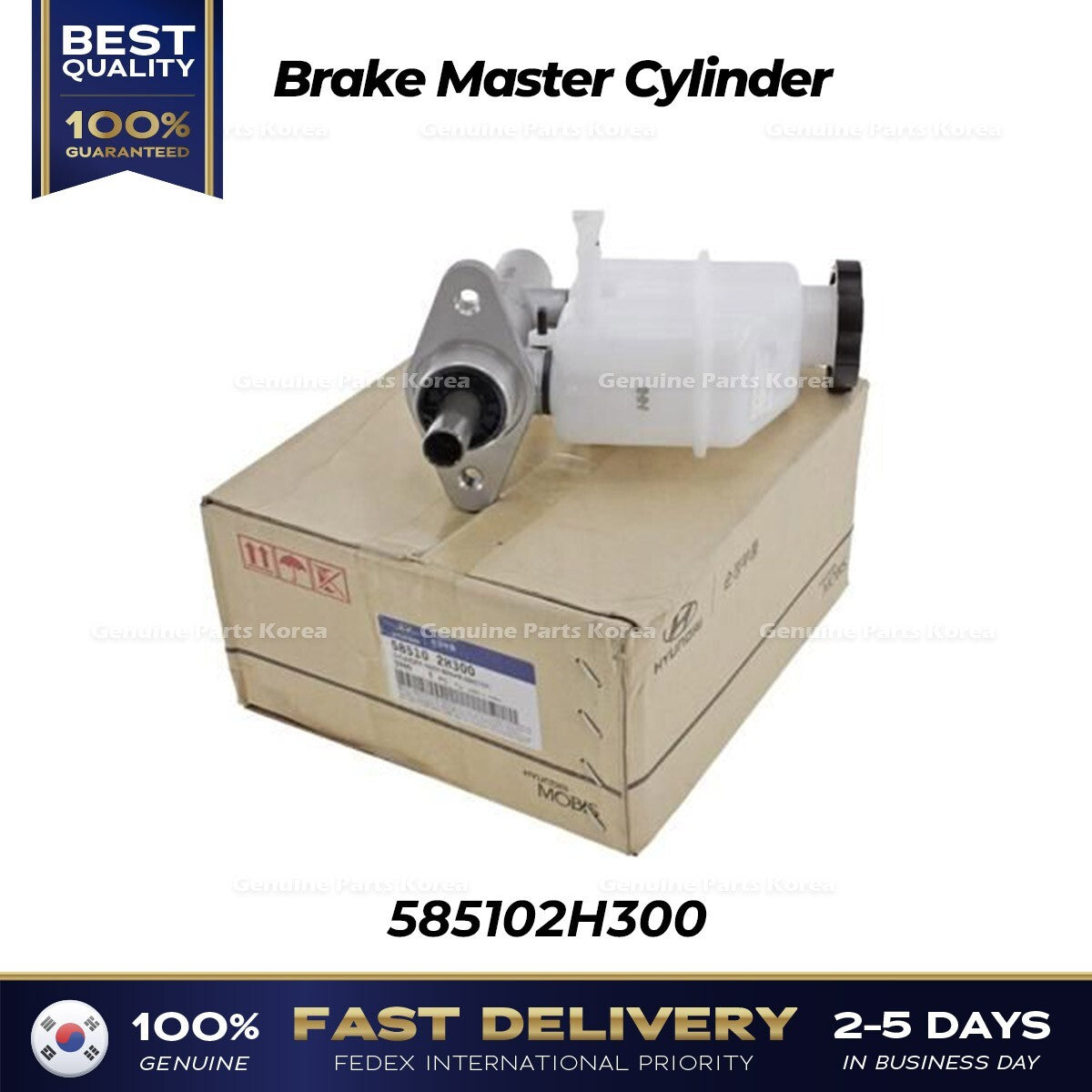 Genuine Brake Master Cylinder 585102H300 for Hyundai Elantra