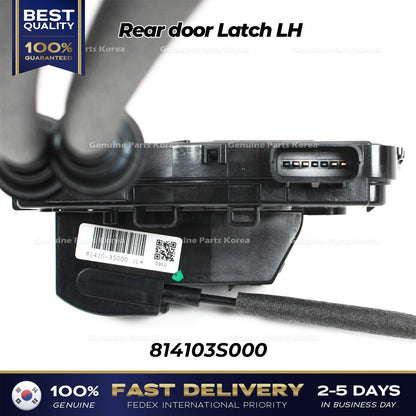 Genuine Rear door Latch LH 814103S000 for Hyundai Sonata