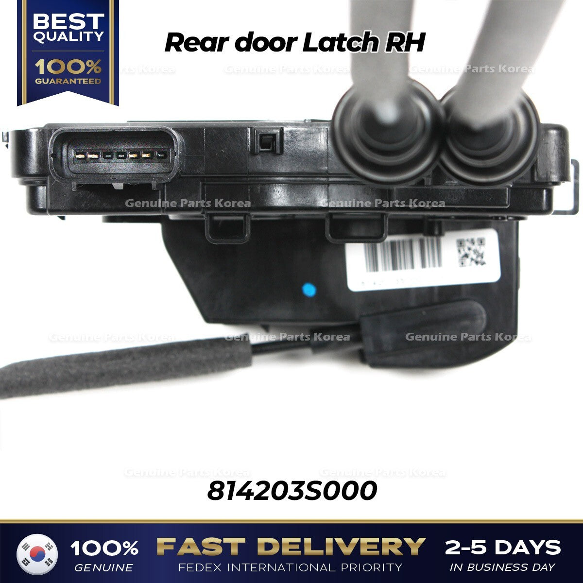 Genuine Rear door Latch RH 814203S000 for Hyundai Sonata