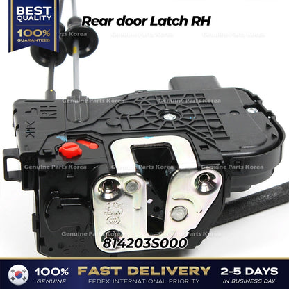 Genuine Rear door Latch RH 814203S000 for Hyundai Sonata