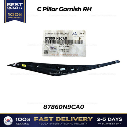 Genuine C Pillar Garnish RH 87860N9CA0 for Hyundai Tucson