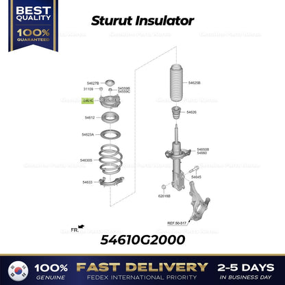 Genuine Sturut Insulator 54610G2000 for Kia Forte Niro