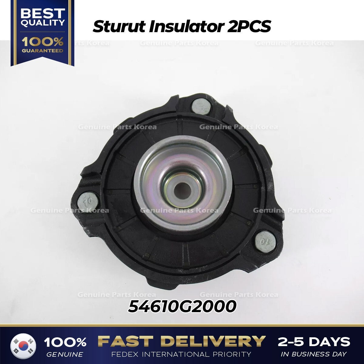 Genuine Sturut Insulator 2PCS 54610G2000 for Kia Forte Niro