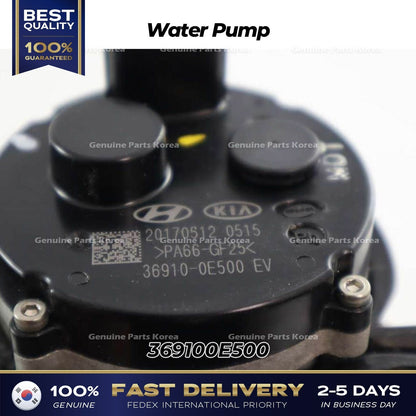 Genuine Water Pump 369100E500 for Hyundai Ioniq Electric