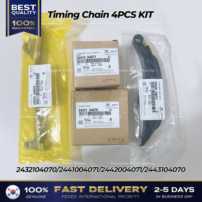 Genuine Timing Chain 4PCS KIT for Hyundai Kona