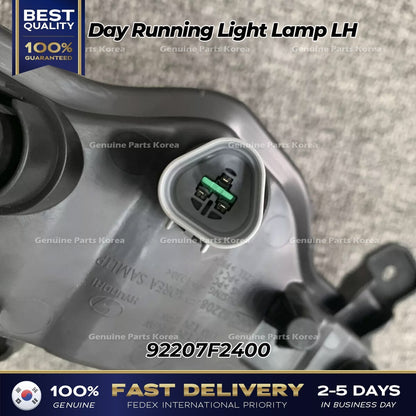 Genuine Day Running Light Lamp LH 92207F2400 for Hyundai Elantra