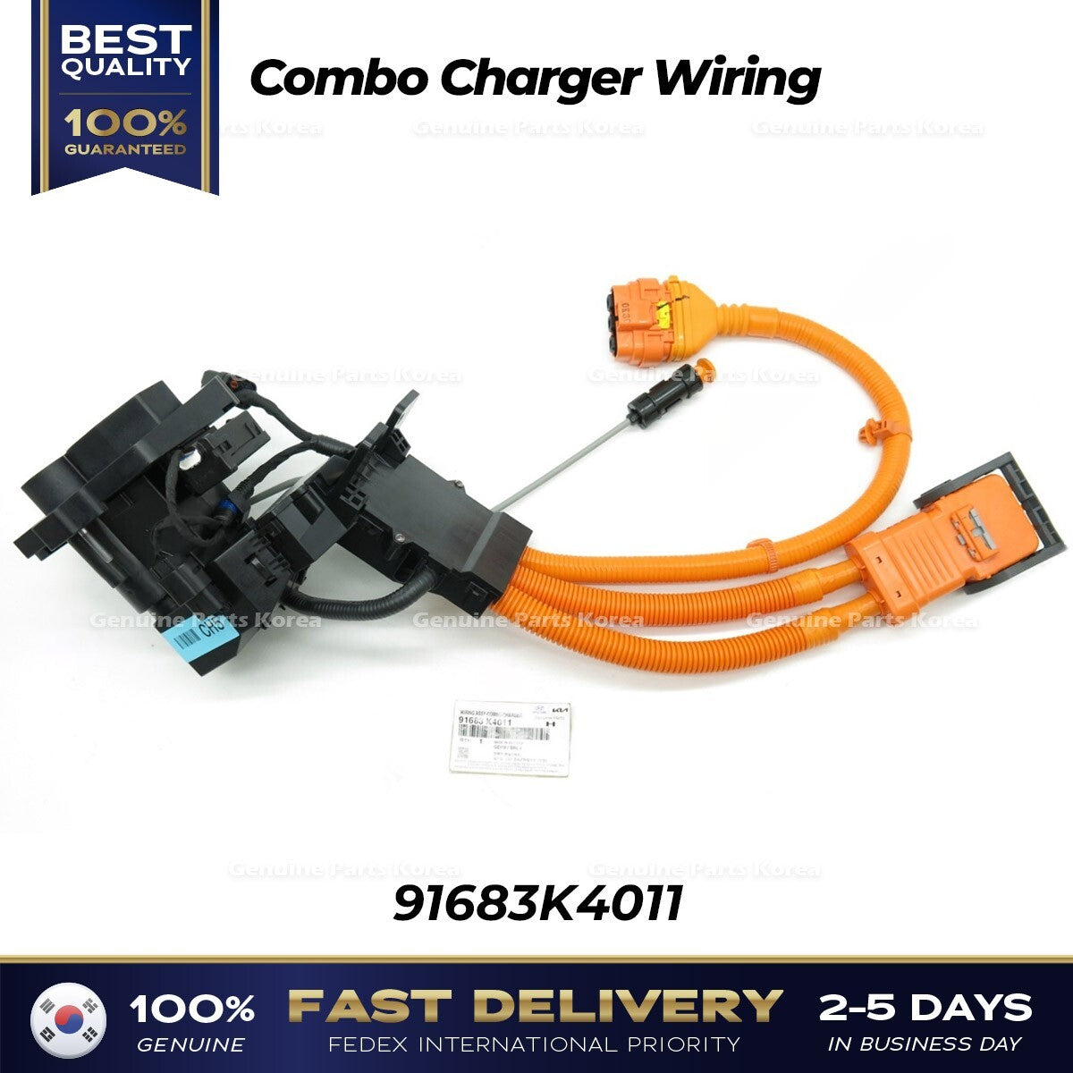 Genuine Combo Charger Wiring 91683K4011 for Hyundai Kona Electric