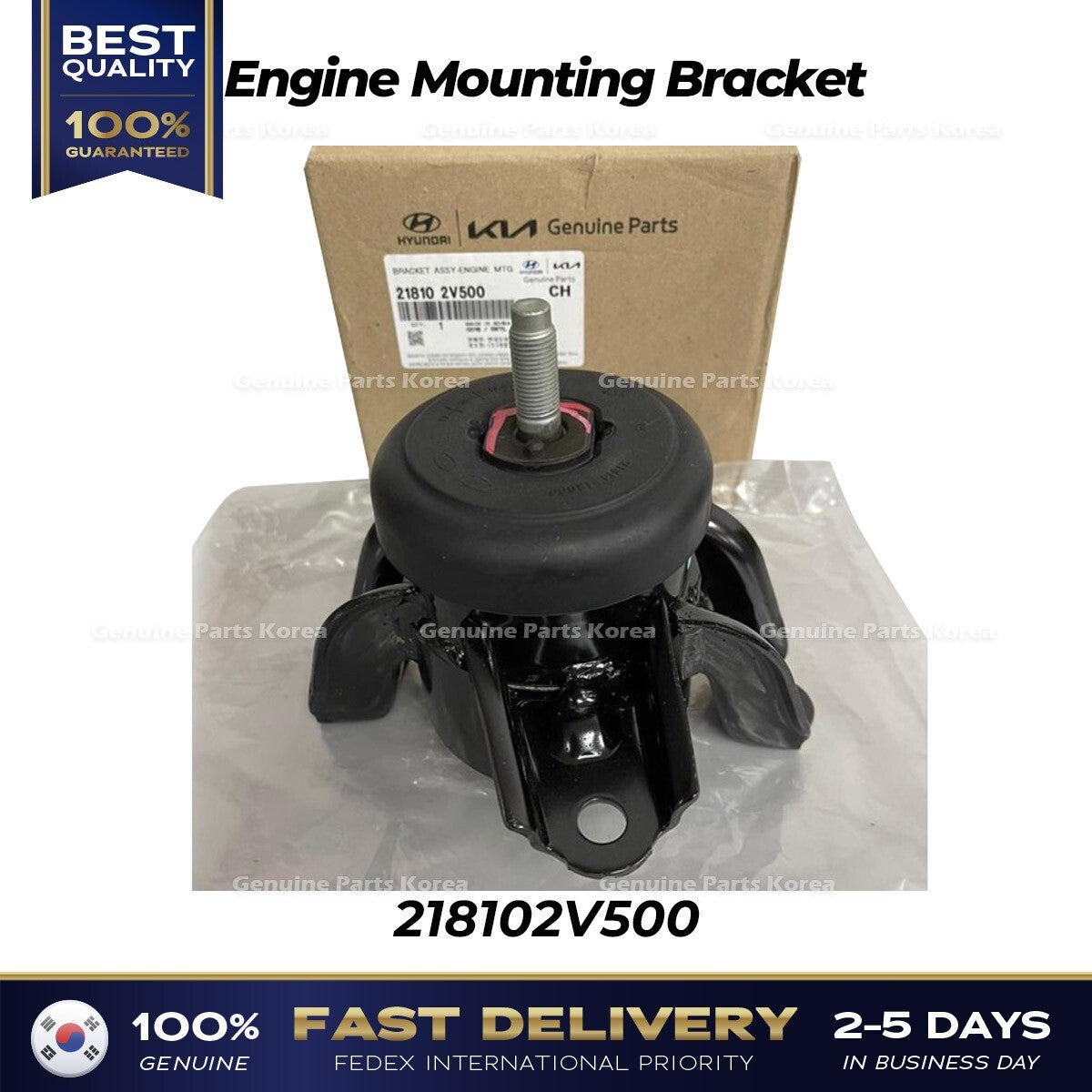 Genuine Engine Mounting Bracket 218102V500 for Hyundai Accent Veloster