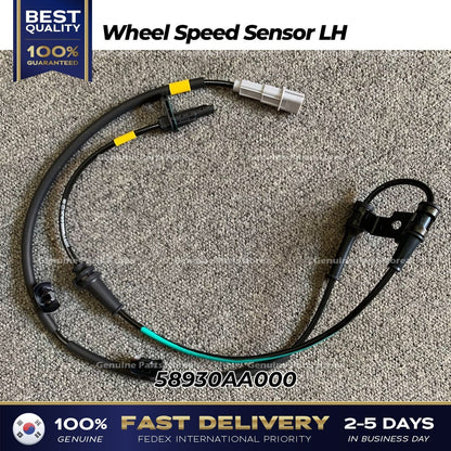 Genuine Wheel Speed Sensor LH 58930AA000 for Hyundai Elantra