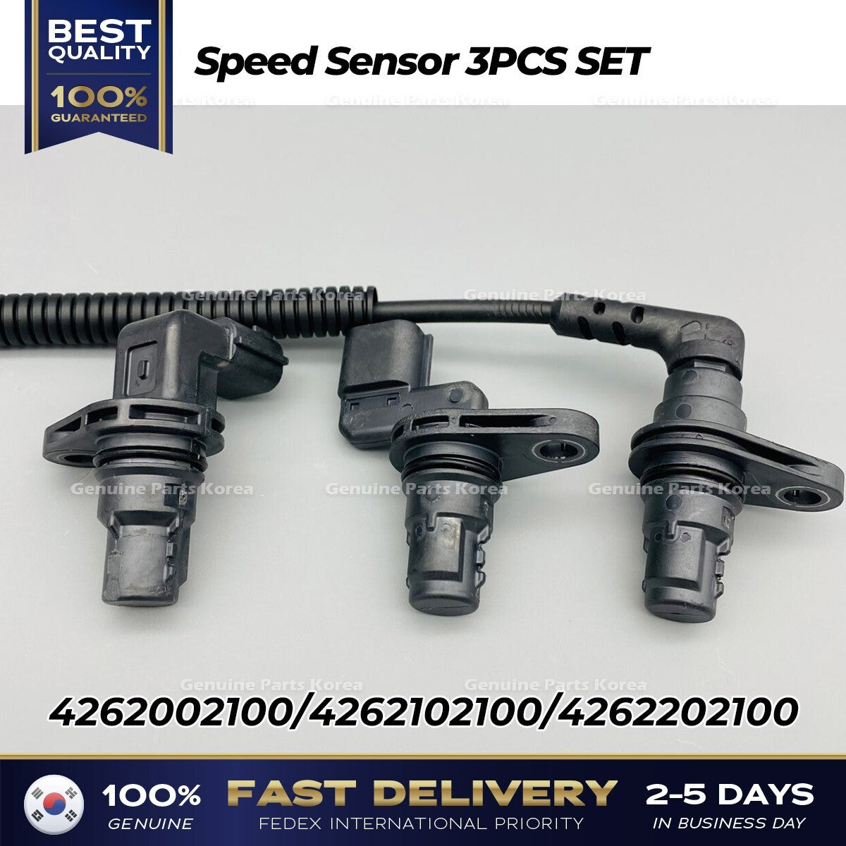 Genuine Speed Sensor 3PCS SET for Hyundai Accent