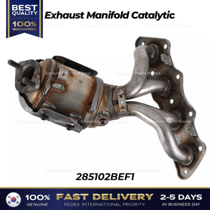Genuine Exhaust Manifold Catalytic 285102BEF1 for Hyundai Veloster Kia Rio