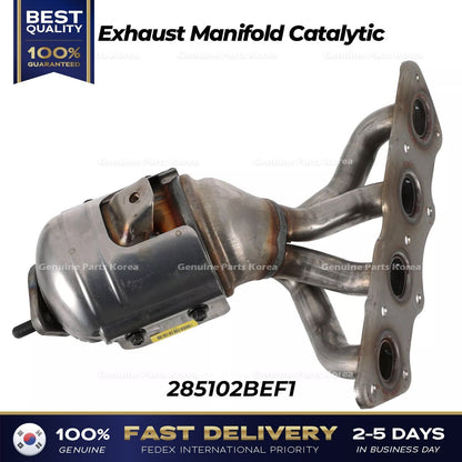 Genuine Exhaust Manifold Catalytic 285102BEF1 for Hyundai Veloster Kia Rio