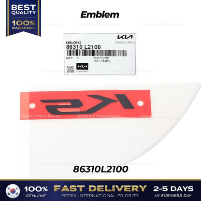Genuine Emblem 86310L2100 for Kia K5