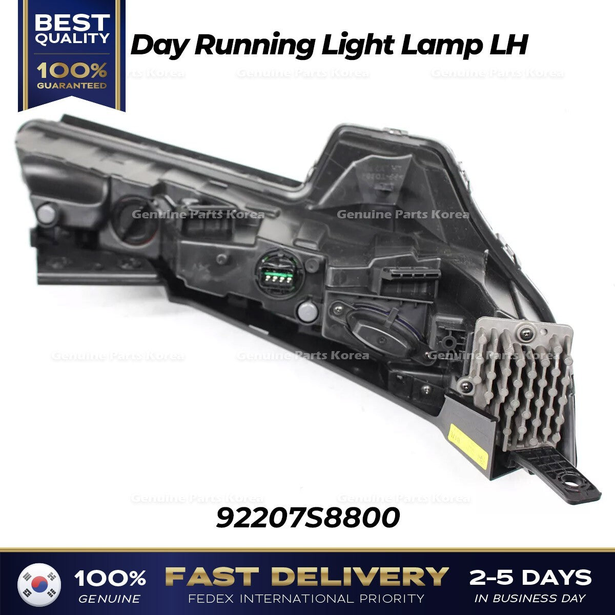 Genuine Day Running Light Lamp LH 92207S8800 for Hyundai Palisade