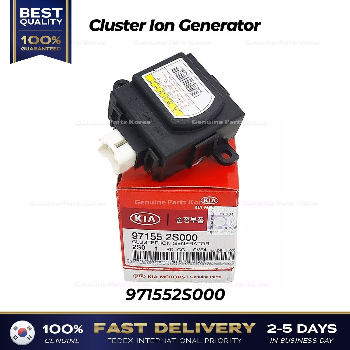 Genuine Cluster Ion Generator 971552S000 for Hyundai Genesis Coupe Tucson