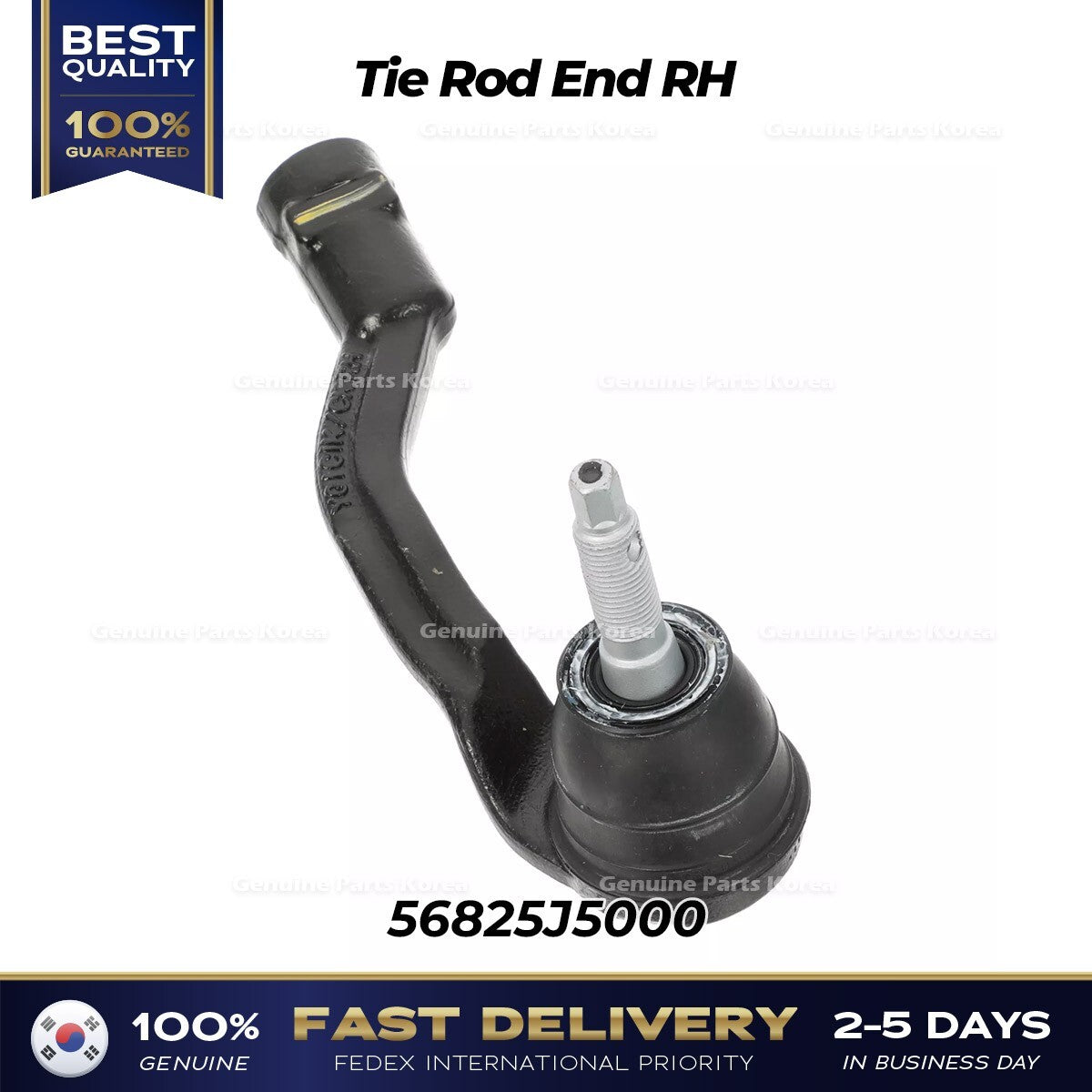 Genuine Tie Rod End RH 56825J5000 for Kia Stinger