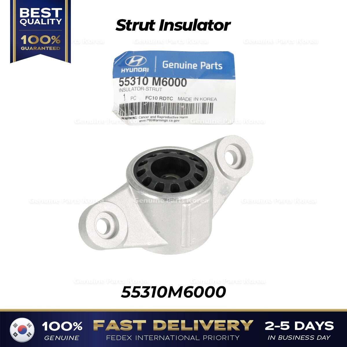 Genuine Strut Insulator 55310M6000 for Hyundai Elantra Kia Forte
