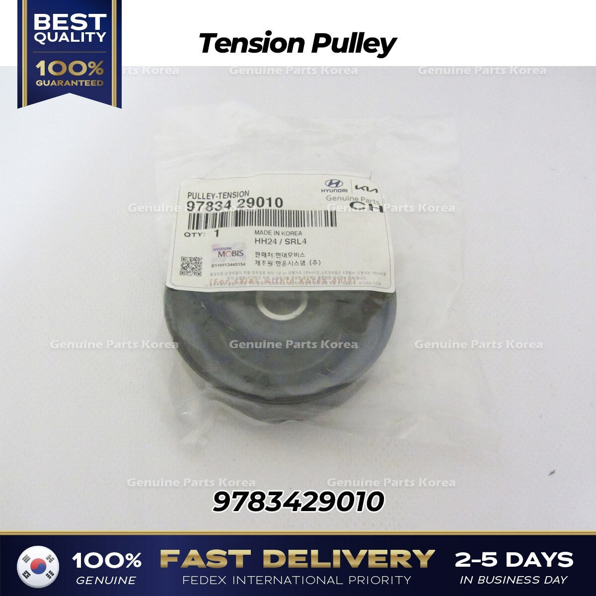 Genuine Tension Pulley 9783429010 for Hyundai Accent Elantra Kia Soul