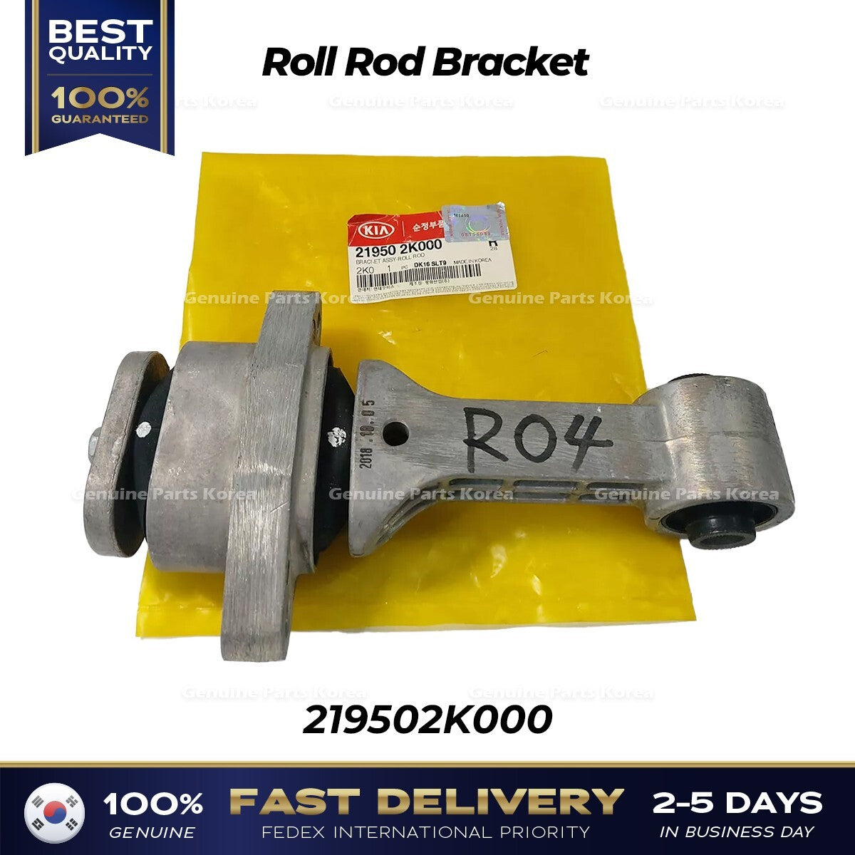 Genuine Roll Rod Bracket 219502K000 for Kia Soul